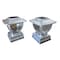 Maxsa Innovations Solar Post Cap & Deck Railing Lights, Metallic Silver, 2PK 41781 - alternate 1